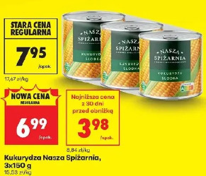 Kukurydza Nasza Spiżarnia, 3x150 g