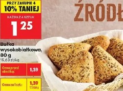 Bułka wysokobiałkowa
