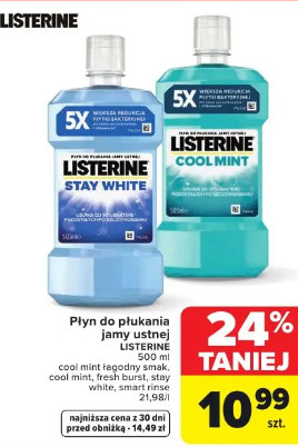 Listerine płyn do płukania jamy ustnej LISTERINE