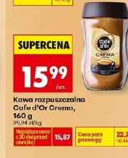 Kawa rozpuszczalna Cafe d'Or Crema