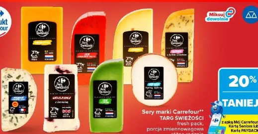 Sery marki Carrefour Targ Świeżości