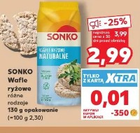 SONKO Wafle ryżowe różne rodzaje