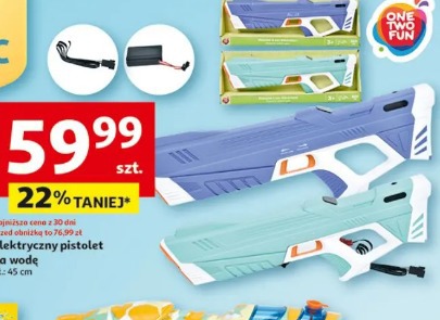 Elektryczny pistolet na wodę