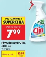 Płyn do szyb Clin, 500 ml