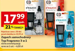 Zapach samochodowy Top Fragrance 3 w 1