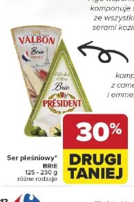 Ser pleśniowy Brie Président, Valbon