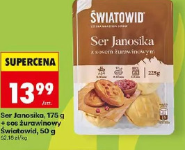 Ser Janosika + sos żurawinowy Światowid