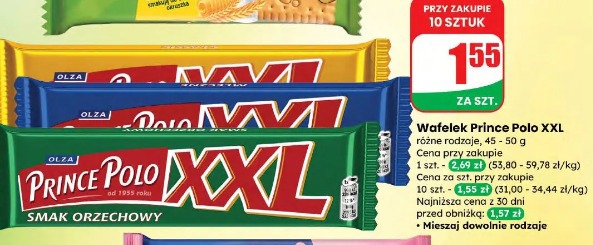 Wafelek Prince Polo XXL