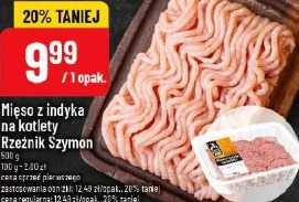 Mięso z indyka na kotlety Rzeźnik Szymon
