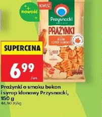Prażynki o smaku bekon i syrop klonowy Przysnacki