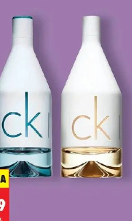 Woda toaletowa damska lub męska Calvin Klein In2U