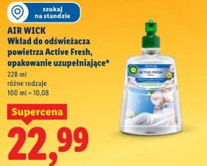 Air Wick Wkład do odświeżacza powietrza Active Fresh, opakowanie uzupełniające