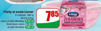 Filety w sosie Lisner