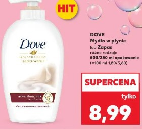 Dove mydło w płynie lub zapas