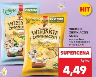 Wiejskie Ziemniaczki Chipsy różne rodzaje