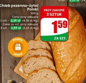 Chleb pszenno-żytni Polski