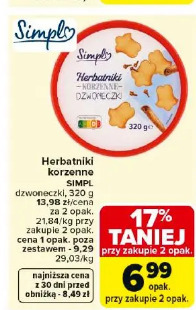 Herbatniki korzenne Simpl