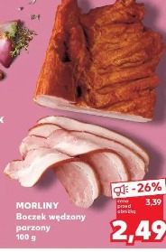 Morliny Boczek wędzony parzony