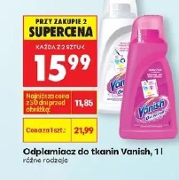 Odplamiacz do tkanin Vanish, 1 l