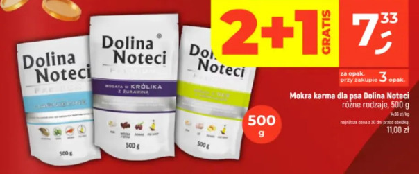 Mokra karma dla psa Dolina Noteci