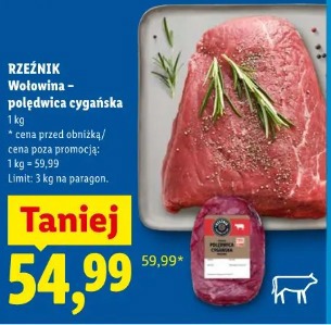 Rzeźnik Wołowina – polędwica cygańska