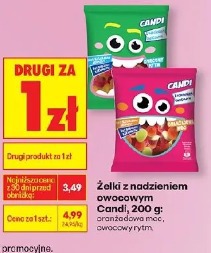 Żelki z nadzieniem owocowym Candi