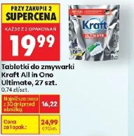 Kraft All in One Ultimate tabletki do zmywarki