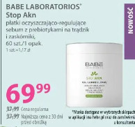 Babe Laboratories Stop Akn płatki oczyszczająco-regulujące sebum z prebiotykami na trądzik i zaskórniki