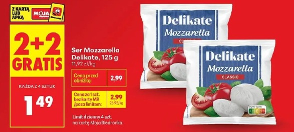 Ser Mozzarella Delikate