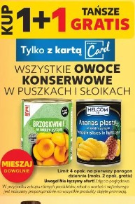 Wszystkie owoce konserwowe w puszkach i słoikach