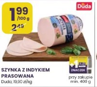 Szynka z indykiem prasowana Duda