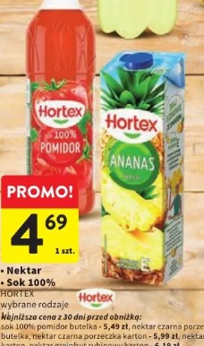 Nektar Sok 100% Hortex