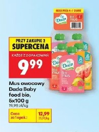 Mus owocowy Dada Baby food bio