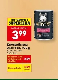 Karma dla psa Activ Pet