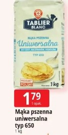 Mąka pszenna uniwersalna typ 650 Tablier Blanc