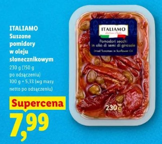 Italiamo Suszone pomidory w oleju słonecznikowym