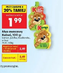 Mus owocowy Kubuś