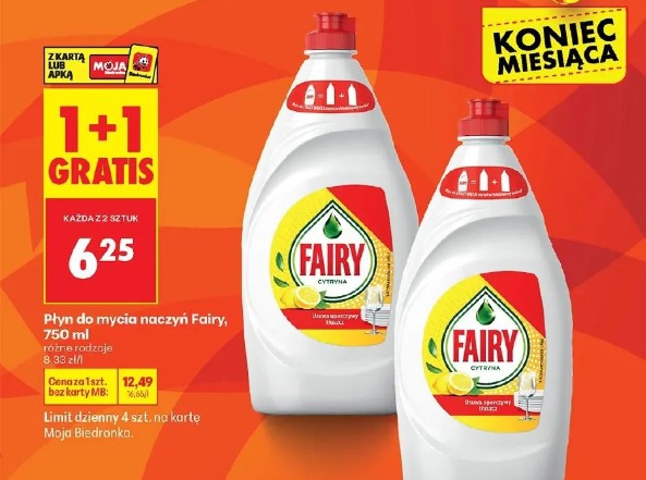 Płyn do mycia naczyń Fairy