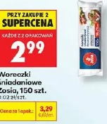 Woreczki śniadaniowe Zosia