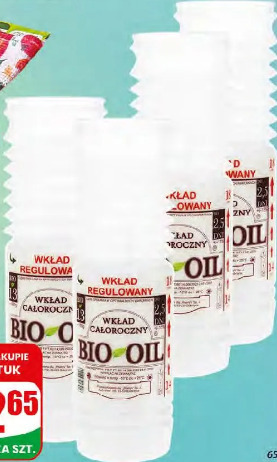 Wkład olejowy regulowany Bio3 Płomyk