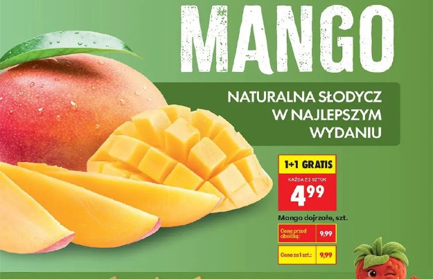 Mango dojrzałe, szt.
