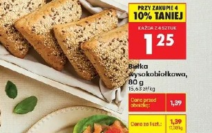 Bułka wysokobiałkowa