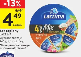 Ser topiony LACTIMA 4 smak mix