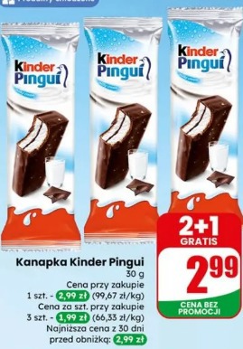 Kanapka Kinder Pingui