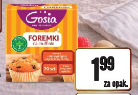 Foremki na muffinki Gosia