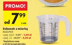 Dzbanek z miarką Keeper