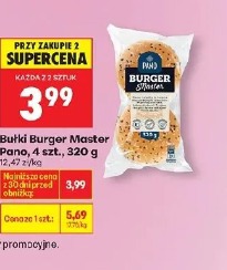 Bułki Burger Master Pano