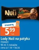 Lody Nuii na patyku Froneri