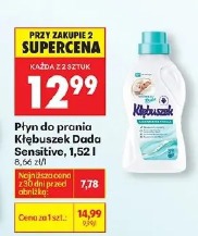 Płyn do prania Kłębuszek Dada Sensitive, 1,52 l