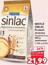 Nestlé Sinlac Produkt zbożowy bezglutenowy